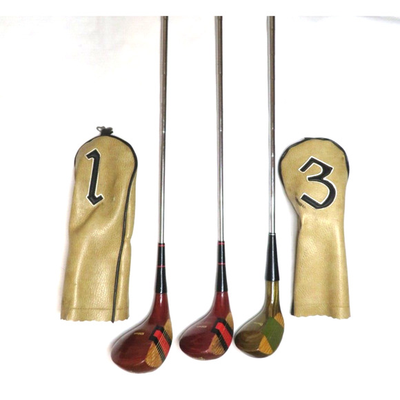 Vintage 1/3/5 Wilson Cup Defender Strata-Bloc Patty Berg Royal Daisy Woods - Picture 9 of 16